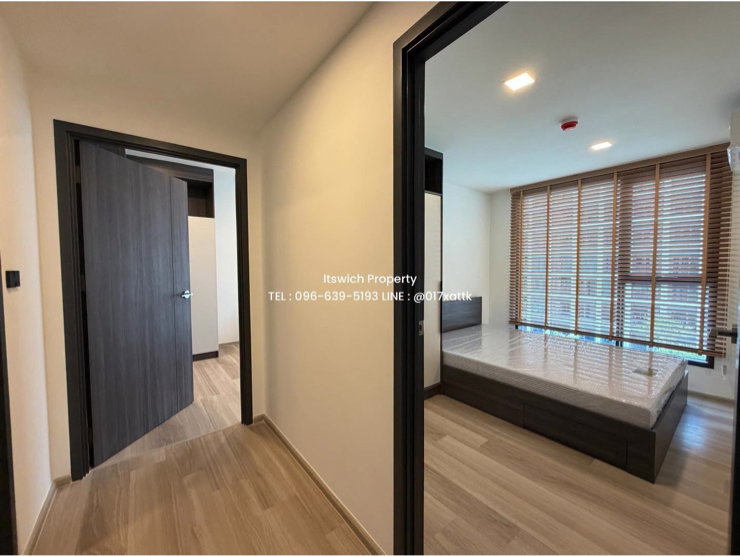 รูป [For Rent] คอนโด แชปเตอร์วัน มอร์ เกษตร 〰️ 2ห้องนอน2ห้องน้ำ โครงการใหม่ ห้องใหม่มือ1 พร้อมอยู่🌳 - รูปที่ 9/13