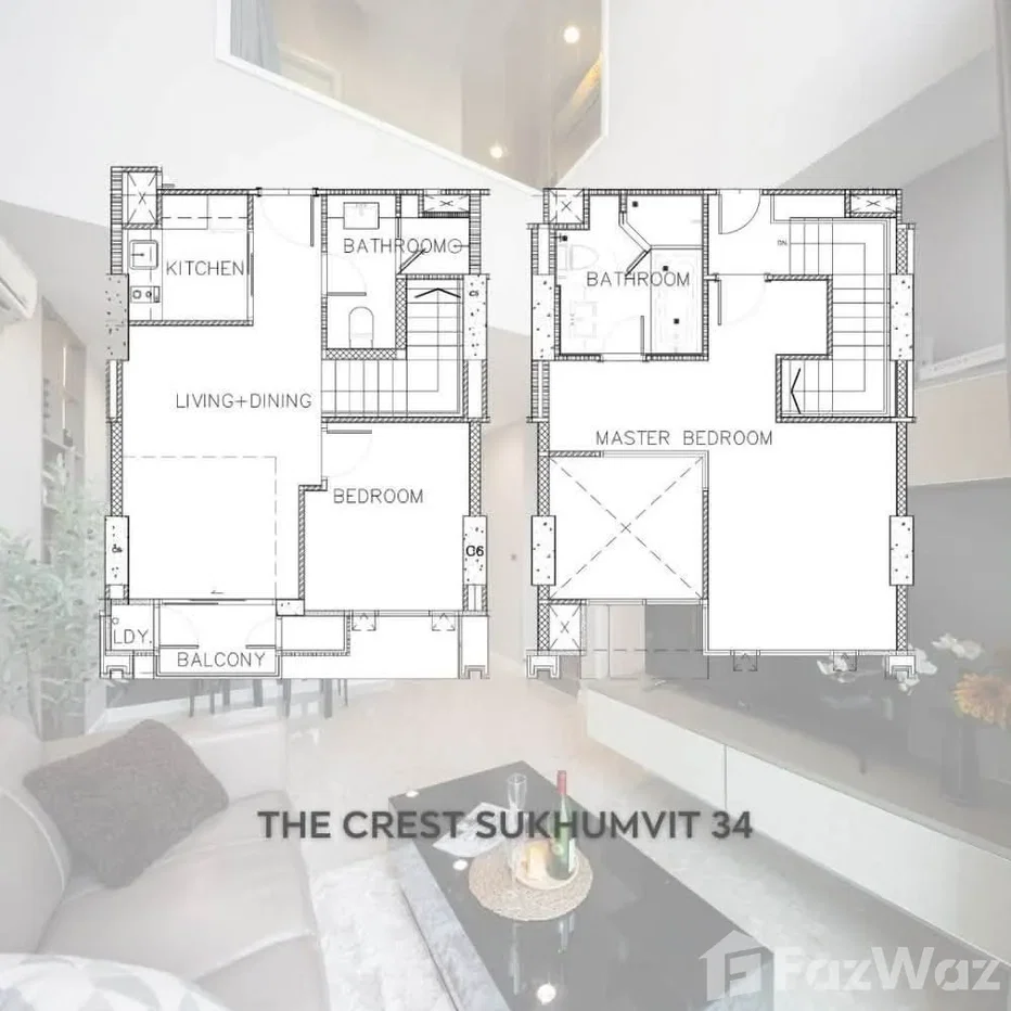 รูป The Crest Sukhumvit 34 6593574 - รูปที่ 8/8