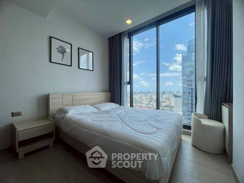 picture High-Floor 1-BR Condo at One 9 Five Asoke near MRT Phra Ram 9 (ID 3100494) - 1/8