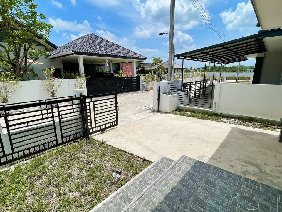รูป ขายบ้านเดี่ยวชั้นเดียว บรรยากาศธรรมชาติ พร้อมเข้าอยู่ ทำเล ชานเมืองอำเภอสารภี T. 063-6649056 - รูปที่ 24/24