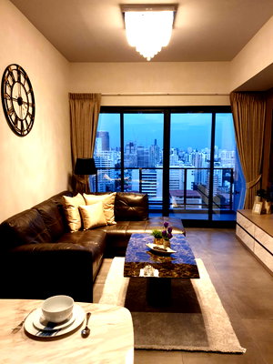 คอนโดให้เช่า : *Best Price 🔥ให้เช่า The Lofts Asoke ห้องสวย ลัคชูรี่ ตกแต่งเฟอร์ครบ ชั้นสูง วิวเมือง 💗DS3805 | Line @Dstay
