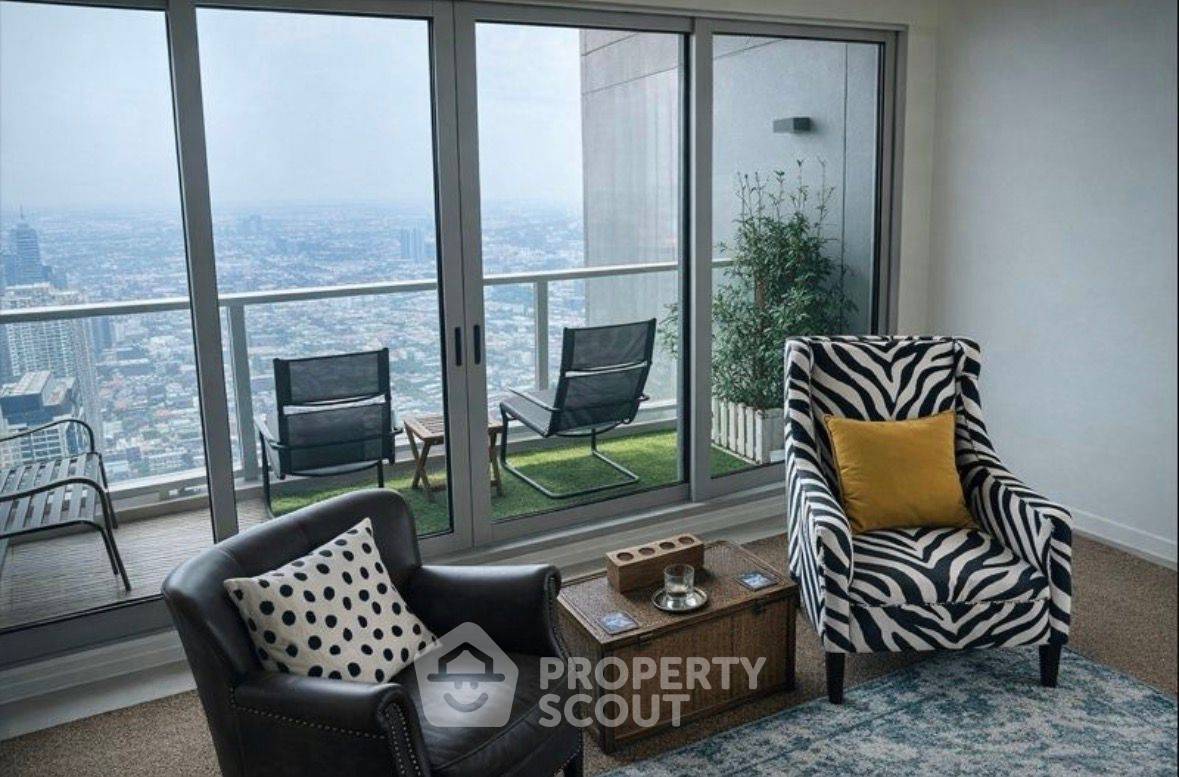 picture Pet-Friendly 3-BR High-Floor 207 Sqm The River, 400m to BTS Saphan Taksin (ID 3101786) - 2/12