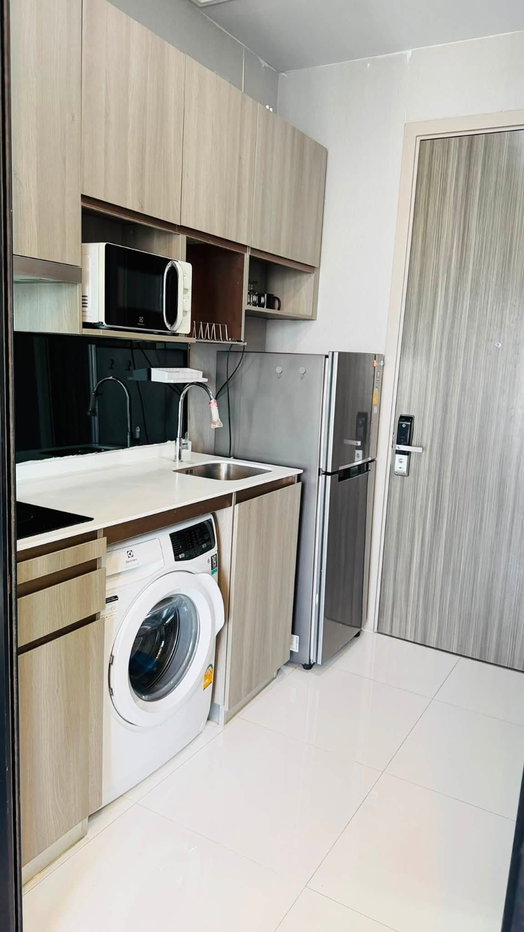 รูป ปล่อยเช่า คอนโดใกล้ BTS อ่อนนุช | Knightsbridge Prime Onnut |  ชั้นสูง เฟอร์นิเจอร์ครบพร้อมเข้าอยู่ , ใกล้ Habito Mall - รูปที่ 4/10