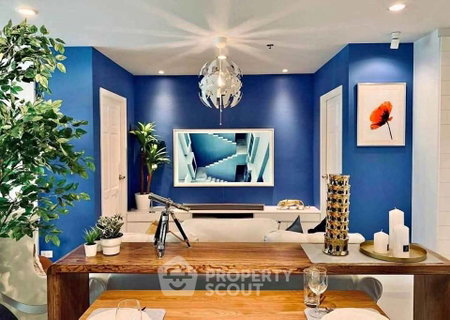 รูปภาพ 2-BR 80 Sqm Condo At Sukhumvit Living Town, 300m to MRT Phetchaburi (ID 3101659)