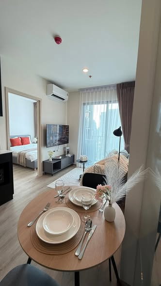 รูป ✨🏙️ ให้เช่า NUE District R9 | ห้องใหม่เอี่ยม ไม่เคยเข้าอยู่ ติด MRT พระราม 9 เพียง 180 เมตร - รูปที่ 1/10