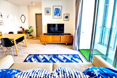 คอนโดให้เช่า :  2 ห้องนอน🦊HunterCondo🦊IDEO Mobi Sukhumvit