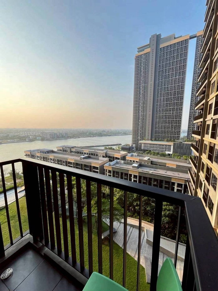 รูป ให้เช่าคอนโด The Politan Rive (เดอะ โพลิแทน รีฟ) แบบ 1 ห้องนอน 30 ตรม ชั้น 16 วิว ทิศเหนือวิวแม่น้ำ ราคา 10,000/เดือน - รูปที่ 4/11