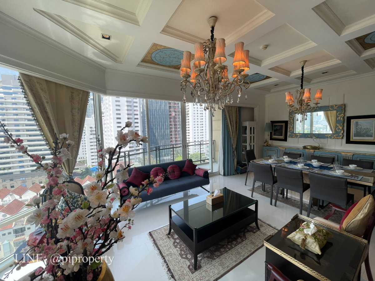 รูป 🌟 ให้เช่าคอนโดระดับอัลตร้าลักชัวรี 3 ห้องนอน ที่ Royce Private Residences 🌟 - รูปที่ 4/39