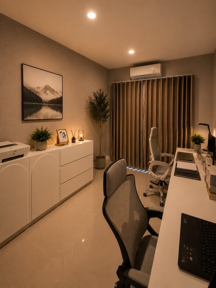 รูป ให้เช่าบ้านเดี่ยวหรู ใกล้ฟิวเจอร์รังสิต โครงการภัสสร รังสิต–อเวนิว พื้นที่ใช้สอย 210 ตรม. ที่ดิน 61 ตรว. - รูปที่ 7/27