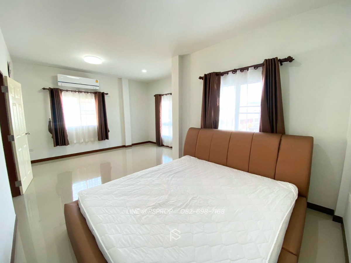 รูป บ้านเช่าบ้านริมสวน ใกล้นิคมอมตะ หมู่บ้าน บ้านริมสวน ✅ พร้อมเข้าอยู่ #HR0087 - รูปที่ 6/11
