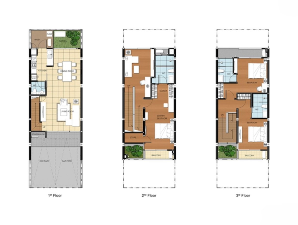 picture Hk0671, Home Office for sale 3 Br., Ratchada-Ladphrao. - 2/2