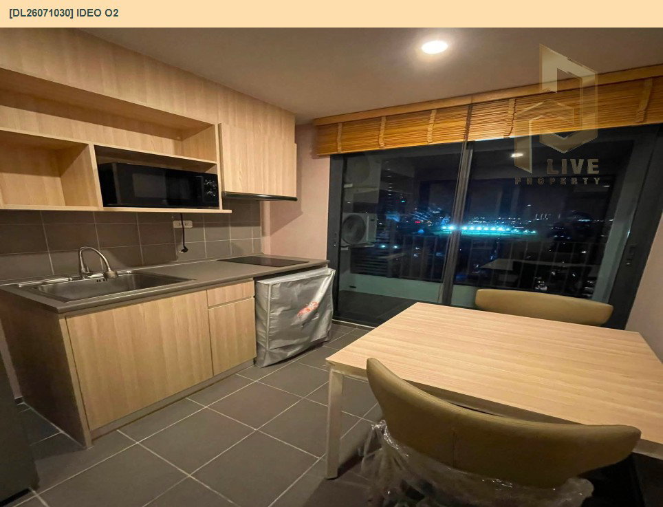 รูป DL26071030 ให้เช่าคอนโด ไอดีโอ โอทู (IDEO O2) ใกล้ BTS บางนา พร้อมเข้าอยู่ โทรด่วน 0614453194 LineID @952jdxxk - รูปที่ 4/6