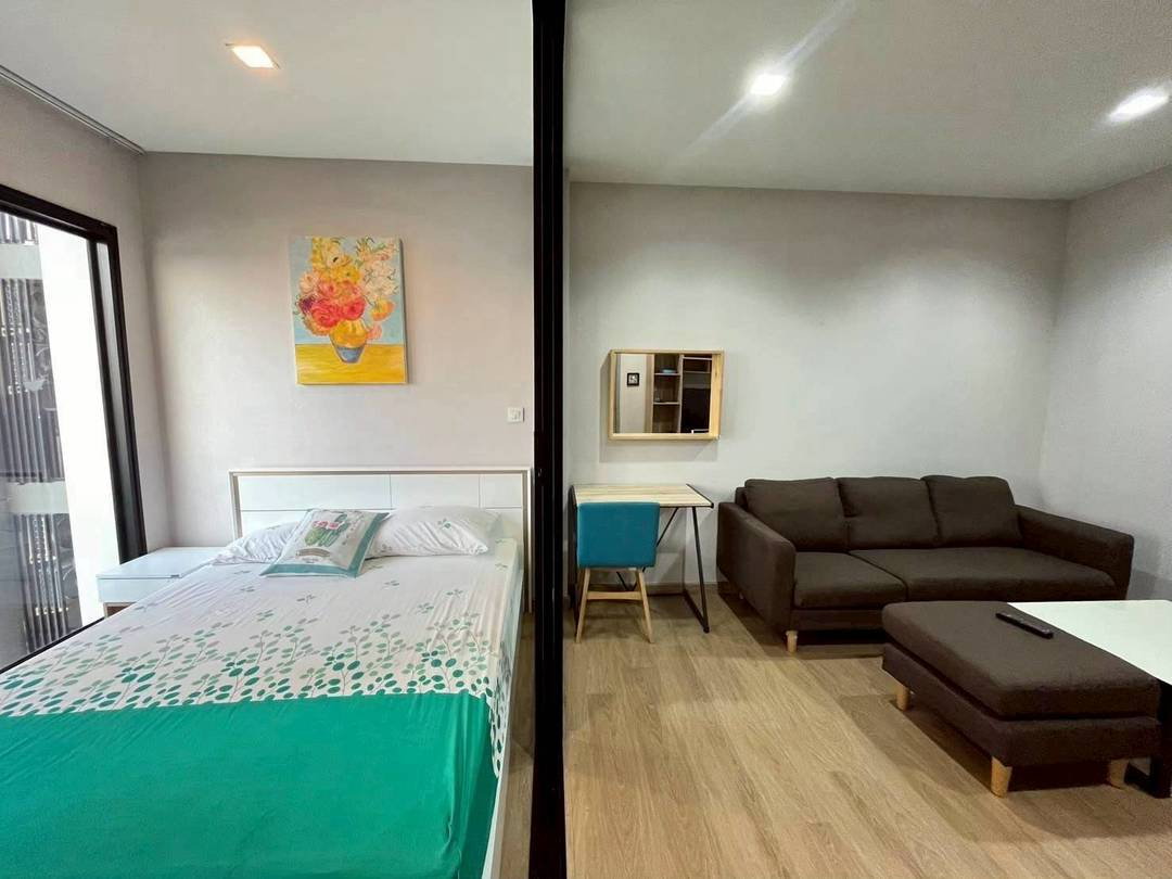 รูป ให้เช่าคอนโด The Politan Rive (เดอะ โพลิแทน รีฟ) แบบ 1 ห้องนอน 30 ตรม ชั้น 16 วิว ทิศเหนือวิวแม่น้ำ ราคา 10,000/เดือน - รูปที่ 9/11