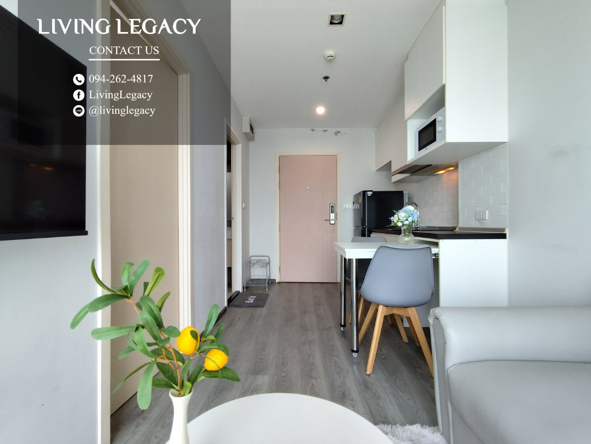 รูป SFCURO เช่าด่วน! คอนโด Rich Park @ Triple Station ชั้น 32 | 1 นอน 1 น้ำ | 30 ตร.ม. | 13,500 บาท/เดือน | LINE: @livinglegacy - รูปที่ 9/11