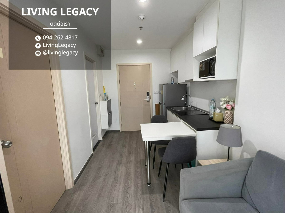 รูป LVKZMY7K เช่าด่วน! คอนโด Rich Park @ Triple Station 1 นอน 29 ตร.ม. ชั้น 11 พร้อมเฟอร์นิเจอร์ 11,000 บาท/เดือน | LINE: @livinglegacy - รูปที่ 7/7