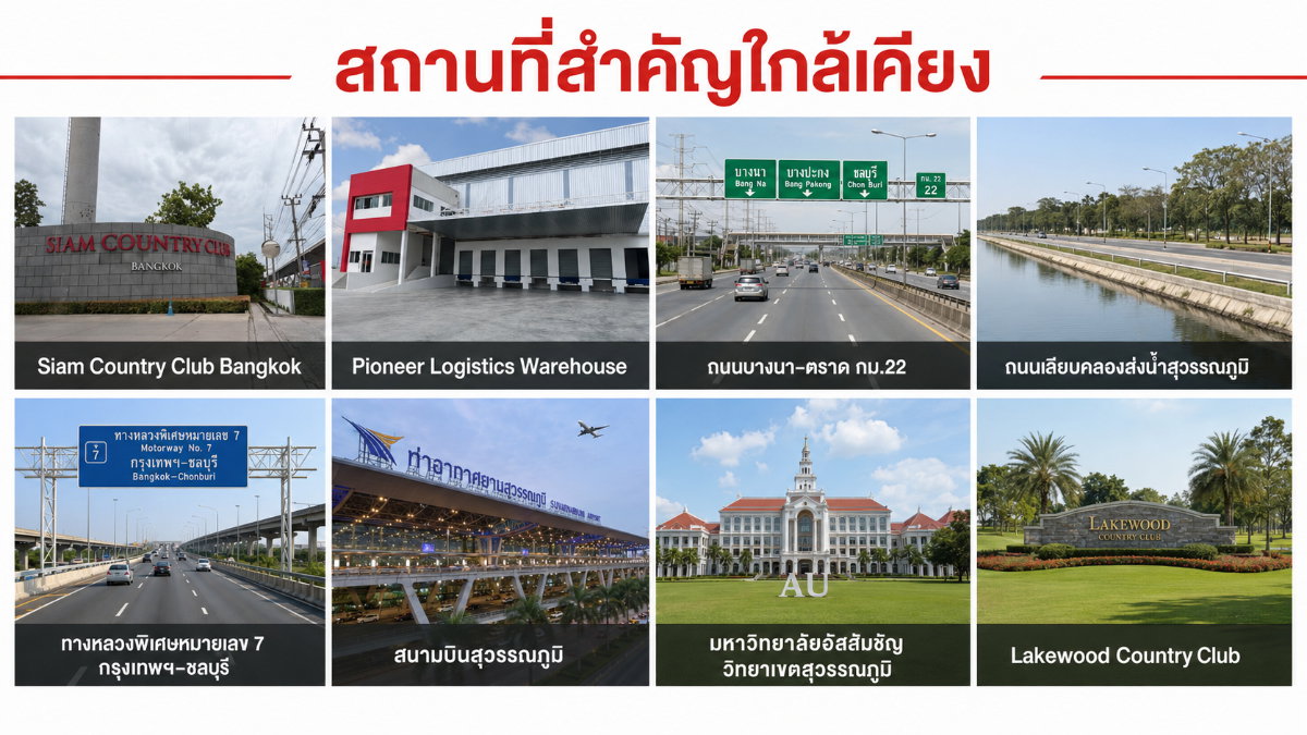 รูป 📢ที่ดินผังสีม่วง 15 ไร่ ถมแล้ว! บางนา-ตราด กม.22 พร้อมสร้างโรงงาน-คลังสินค้าทันที‼️ - รูปที่ 9/10
