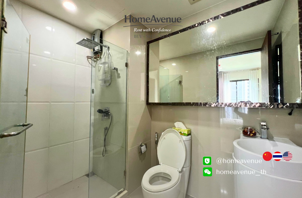 รูป อัปเดต ก.ค. 🔥 ห้องสุดท้าย✨ 1Bed 🚇 ใกล้MRT พระราม 9💥📲 Line: @homeavenue ⭐HA-14 - รูปที่ 9/9