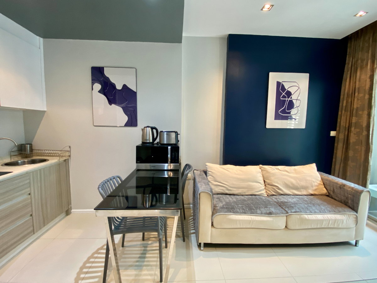 รูป The Gallery Condominium จอมเทียน, ให้เช่า 1 ห้องนอน 1 ห้องน้ำ, 12,000 บาท ต่อเดือน - รูปที่ 7/8