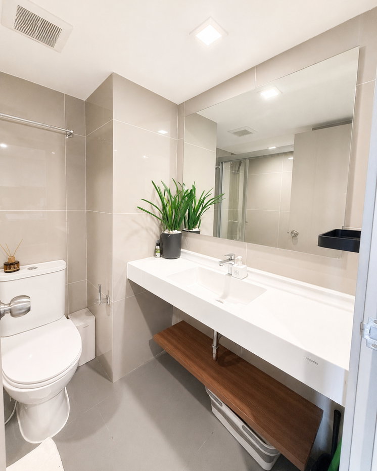 picture High Floor Near MRT 🏙️(For Rent) IDEO Rama 9-Asoke 💵29,000 THB (Duplex-Loft, 38 Sqm) - 5/8