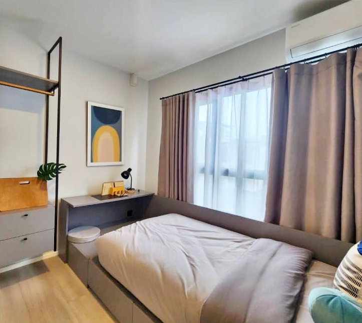 รูป 2 ห้องนอน🦊HunterCondo🦊เดอะ คีย์ เอ็มอาร์ที เพชรเกษม 48 - รูปที่ 1/5