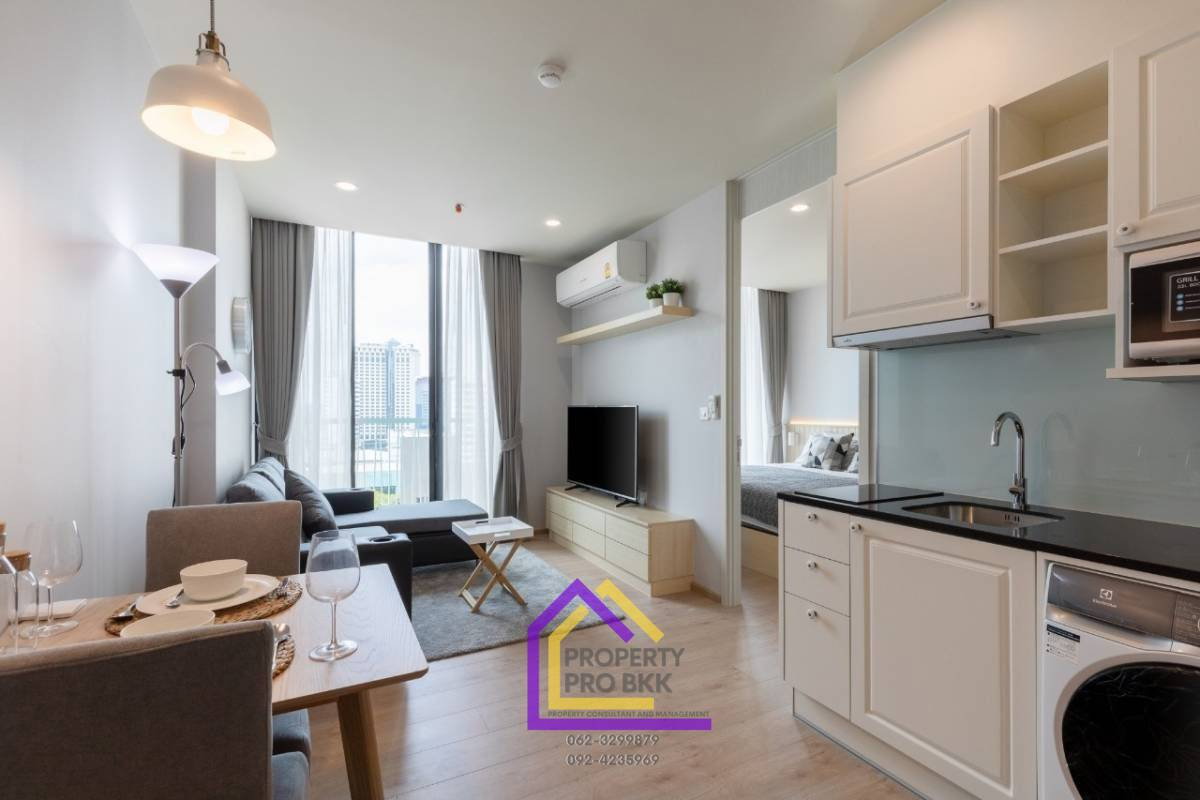 picture ✨ Modern Condo in Asoke CBD | Walk to BTS & MRT 📍 Noble Recole – Sukhumvit 19 - 3/16