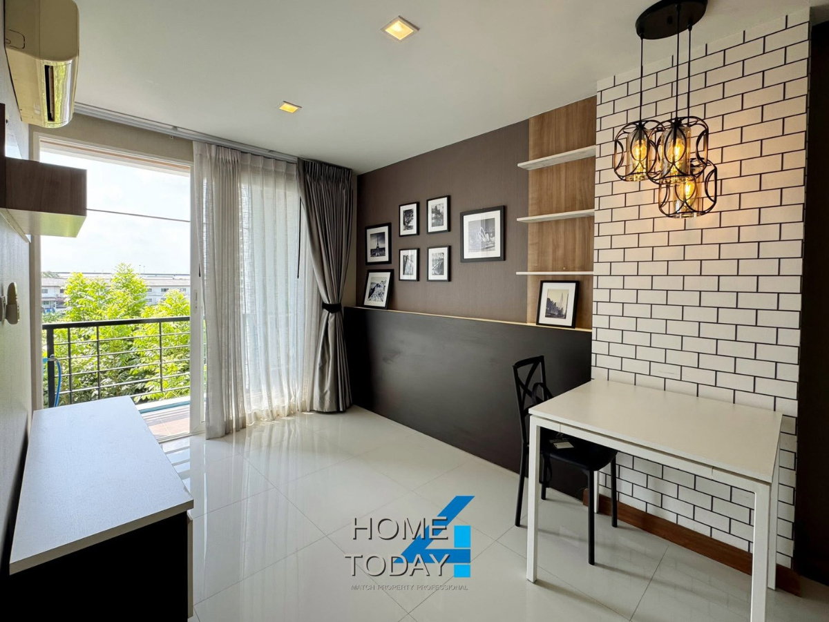 รูป 📣 Airlink Residence คอนโดแต่งครบ พร้อมอยู่ | วิวสนามบิน ลาดกระบัง ✈️ 💰 ราคาขายเพียง 1.53 ล้านบาท - รูปที่ 1/4