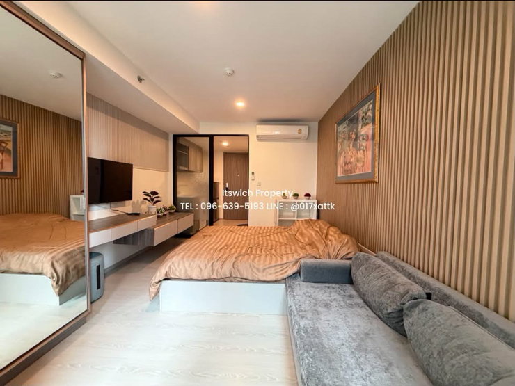 [For Rent] คอนโด ไนท์บริดจ์ พหลโยธิน อินเตอร์เชนจ์ 〰️ Studio ไวบ์ดีมาก พร้อมเข้าอยู่ได้เลย 🌳