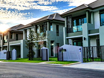 Houses for rent Rayong : House for rent in Eastern Star Ban Chang Rayong