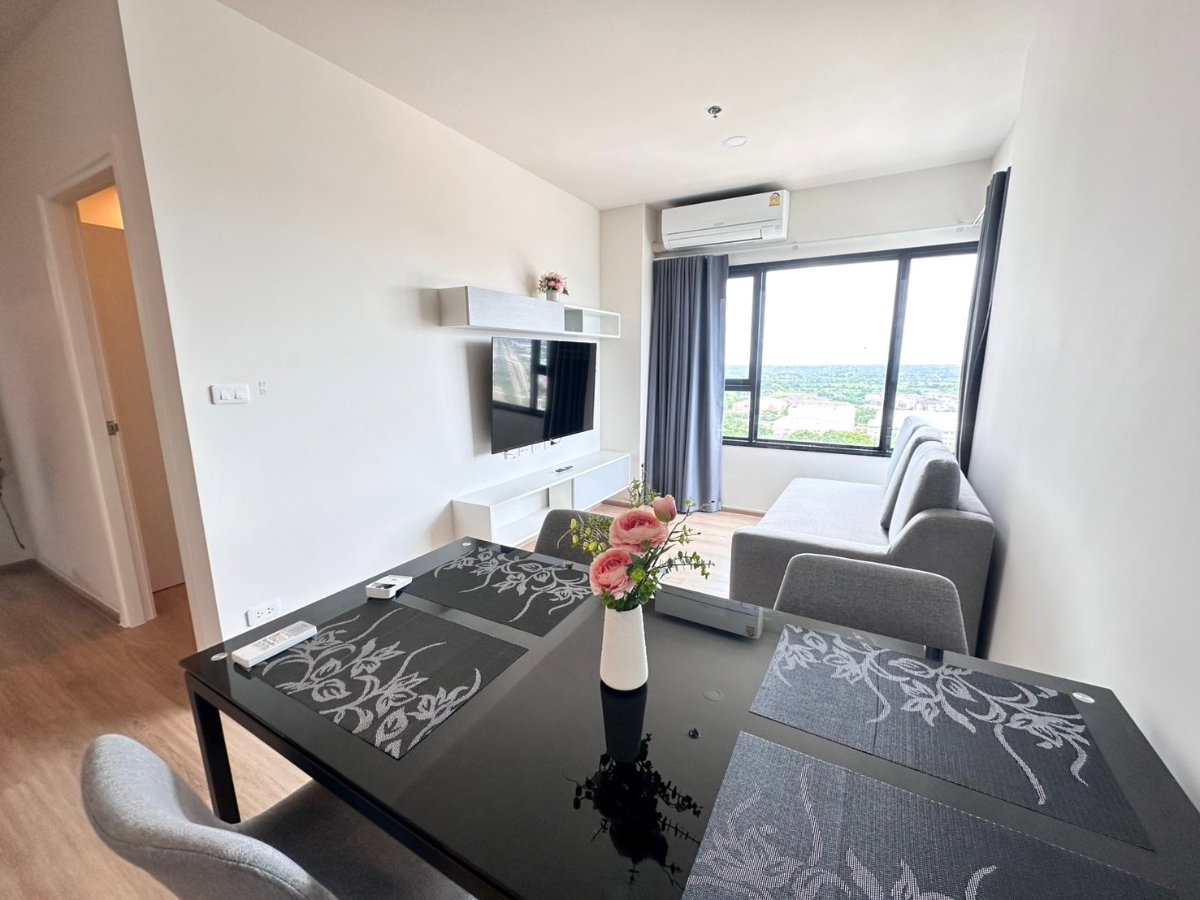 รูป คอนโดห้องใหญ่สุดในย่านนี้ เอสเซ้นท์โคราช ห้อง 2 bedroom ขนาด 64 ตรม. เช่า 28,000 บาท/เดือน ถูกสุดในคอนโดนี้❗️ - รูปที่ 2/12