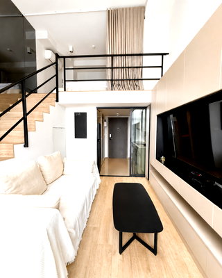 คอนโดให้เช่า : คอนโด 2 ชั้น วิวเมือง 🏙️(For Rent/ให้เช่า) IDEO Rama 9-Asoke 💵29,000 THB (Duplex-Loft, 38 Sqm) ไอดีโอ พระราม9 – อโศก