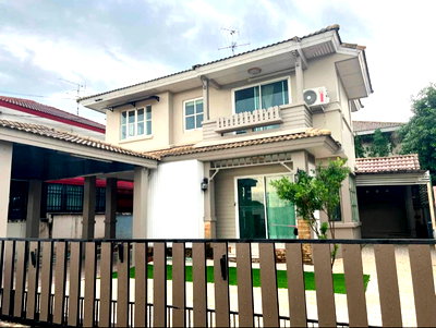 บ้านเดี่ยวให้เช่า : ให้เช่าบ้าน ชลลดา บางบัวทอง ซอยวัดลาดปลาดุก