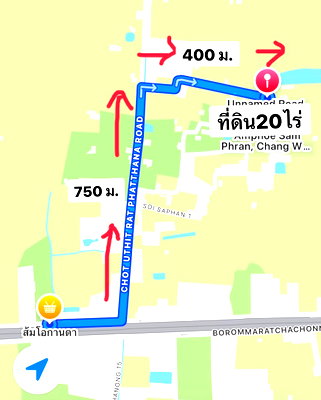 ที่ดิน ศาลายา : ขายที่ดินทำเลสวย ผืนใหญ่ 20 ไร่