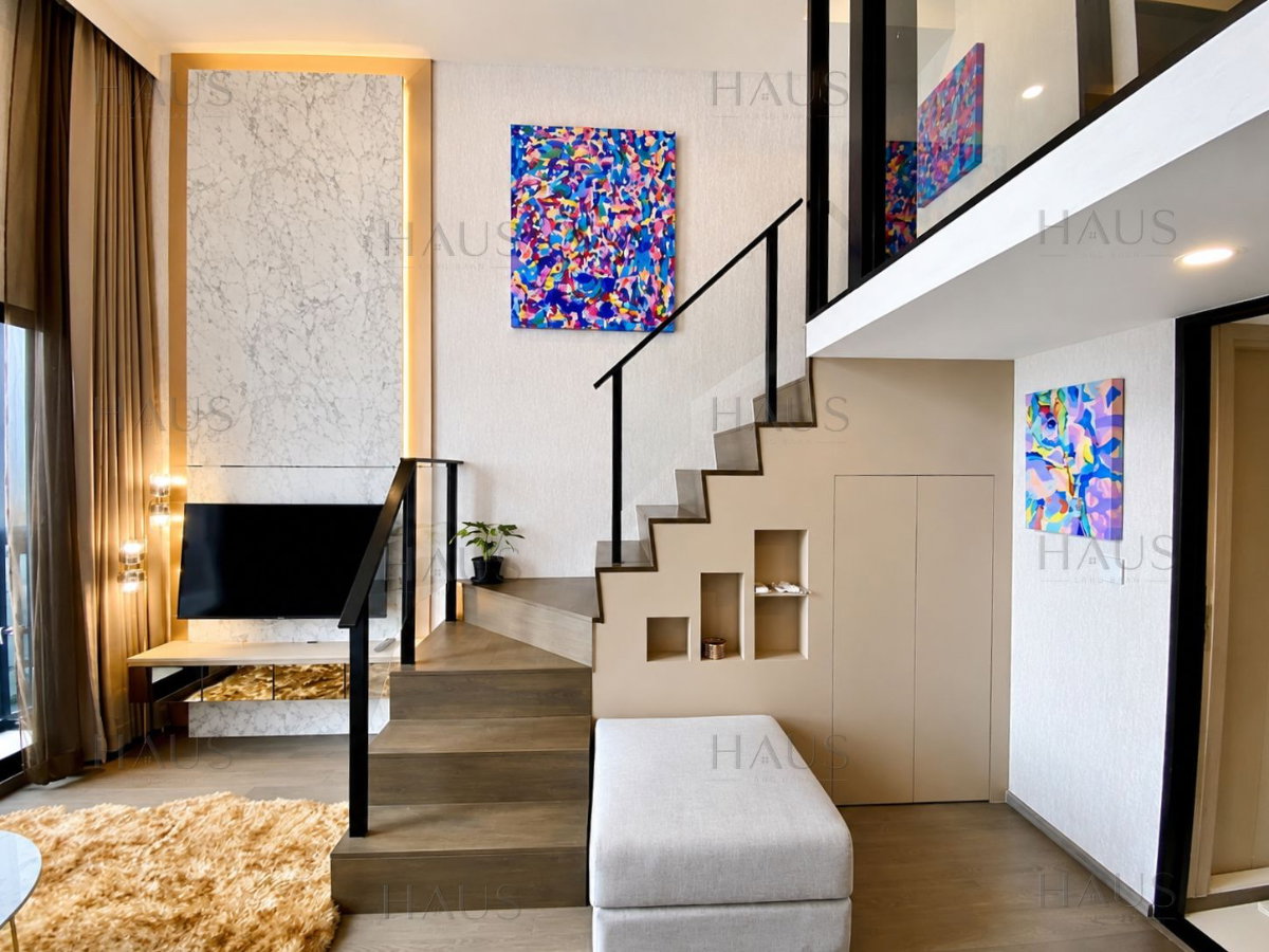 รูป Park Origin Ratchathewi - พาร์ค ออริจิ้น ราชเทวี 🏙️ ห้อง Duplex เพดานสูง 4.25 เมตร พร้อมบริการทำความสะอาด ✨ - รูปที่ 7/10