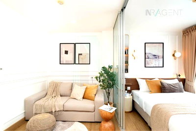 Condos for sale : 📌 For Sell Condo LUMPINI VILLE ONNUT - PHATTHANAKAN Building C1, Floor 8,1 bed room, Room size 23 sqm