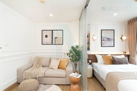 📌 For Sell Condo LUMPINI VILLE ONNUT - PHATTHANAKAN Building C1, Floor 8,1 bed room, Room size 23 sqm