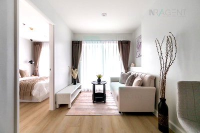 Condos for sale : 🔺 For Sell Condo LUMPINI VILLE PRACHACHUEN - PHONGPHET 2 Building A, Floor 15,1 bed room, Room size 30 sqm