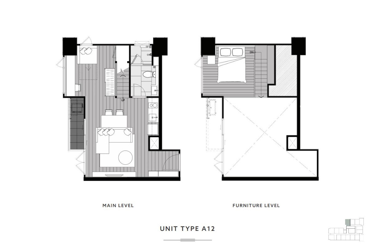 รูป ขายคอนโด The Reserve Phahol-Pradipat | Rare Loft ห้องมุม วิวสวน เพดานสูง - รูปที่ 11/12