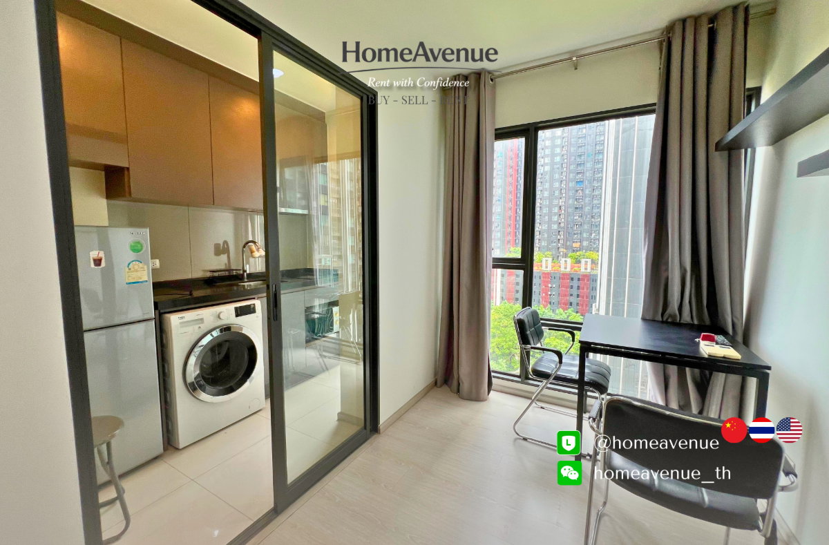รูป อัปเดต ก.ค. 🔥 ห้องสุดท้าย✨ 1Bed 🚇 ใกล้MRT พระราม 9💥📲 Line: @homeavenue ⭐HA-14 - รูปที่ 3/9