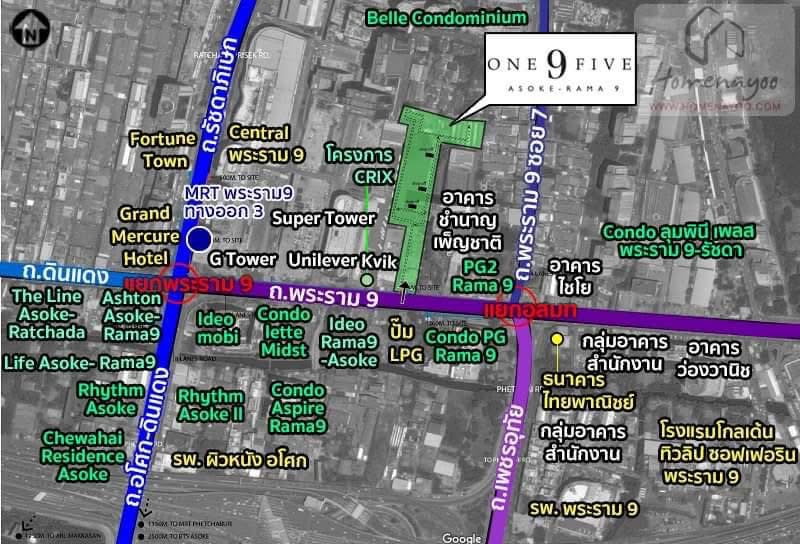 picture ONE9FIVE Asoke – Rama 9 | Luxury 1-Bedroom | Ready to Move In - 16/25