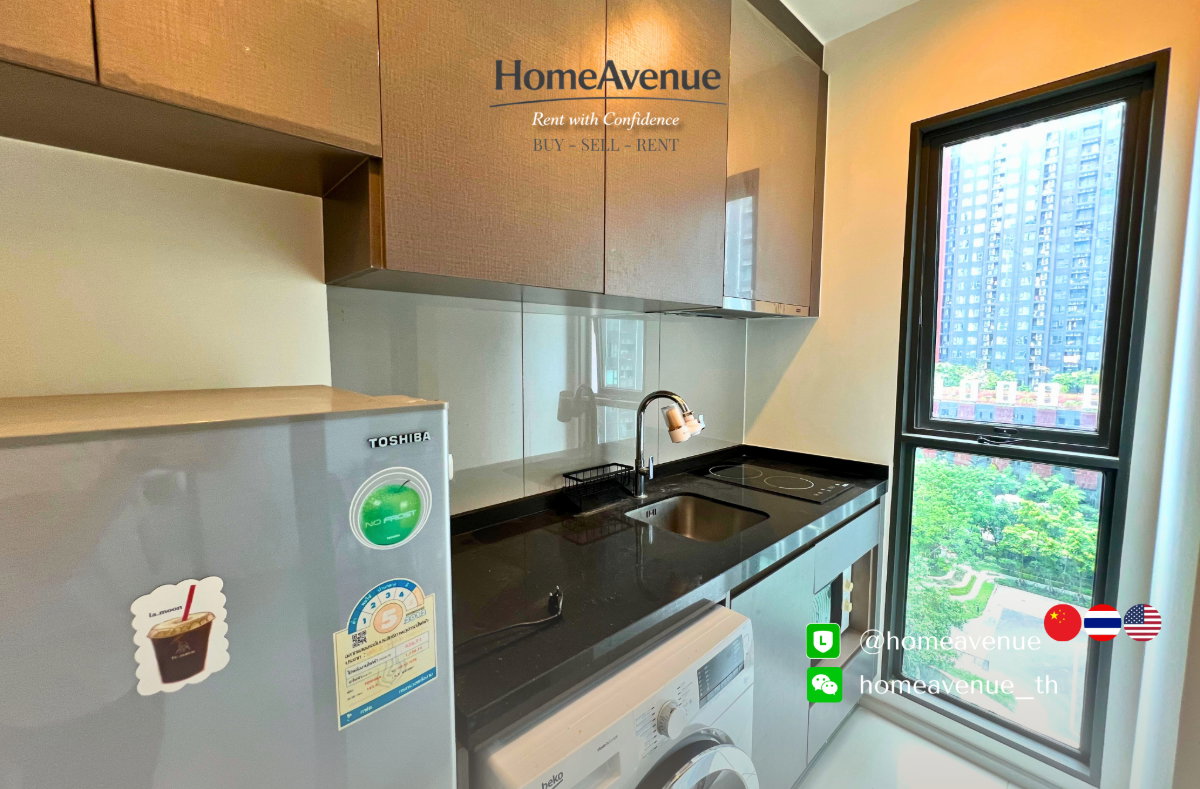 รูป อัปเดต ก.ค. 🔥 ห้องสุดท้าย✨ 1Bed 🚇 ใกล้MRT พระราม 9💥📲 Line: @homeavenue ⭐HA-14 - รูปที่ 7/9