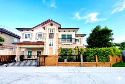 บ้านเดี่ยว เขตบางแค : ขายบ้านเดี่ยวหลังมุม นีโอ โฮม บางแค บ้านหรู ทำเลดี หน้าบ้านโล่ง ทิศเหนือ ราคาคุ้มที่สุดในโครงการ! (H6929)