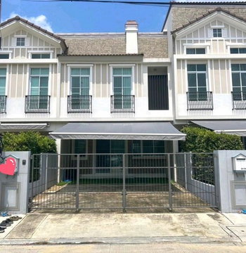 2-story townhome for rent, new condition! Garden view Indy2 Bangna-Ramkhamhaeng2 Near Mega Bangna