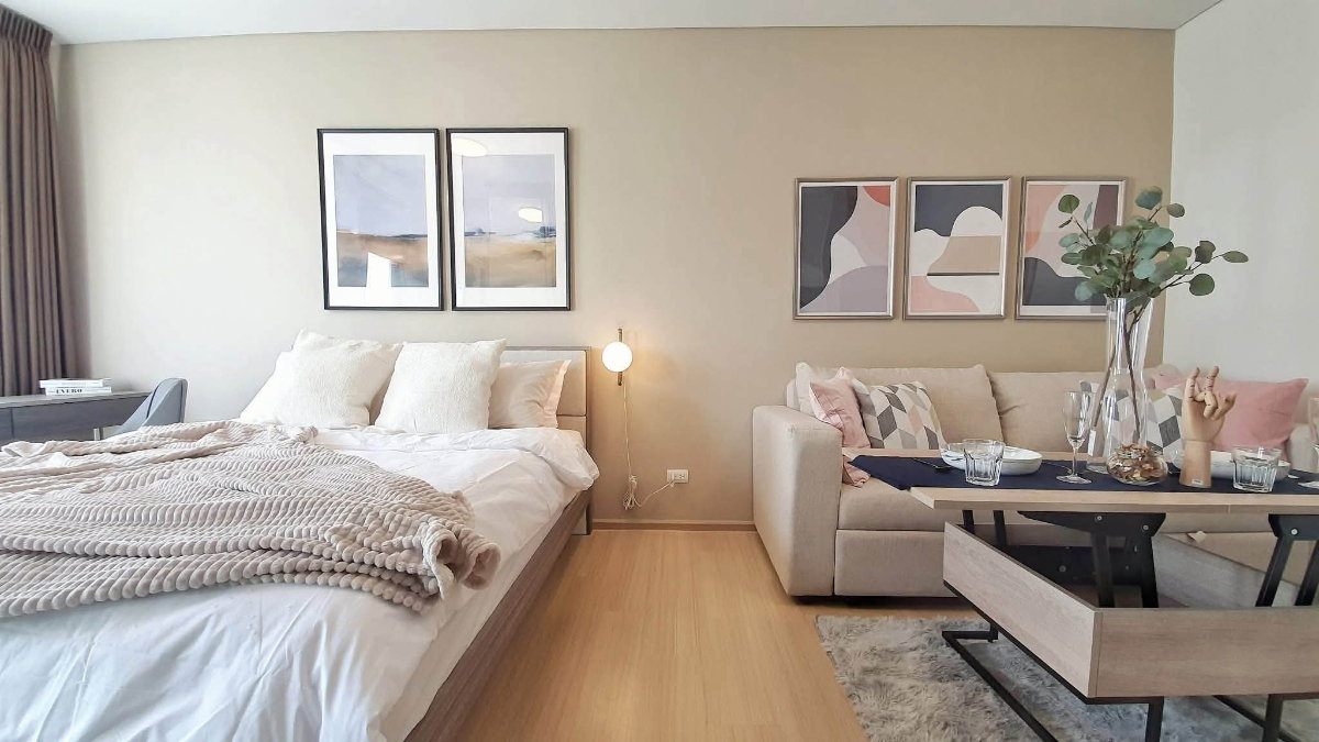 picture Unio Sukhumvit 72 Phase 2 | THB 9,500/Month | 650m to BTS Bearing | Fully Furnished & Move-in Ready - 2/8