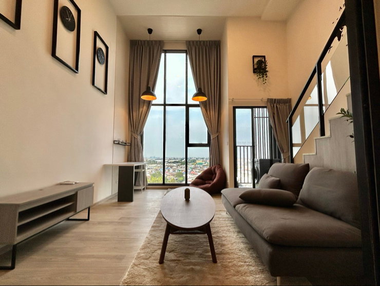 รูป [For Rent] คอนโด โซ ออริจิ้น พหลโยธิน69 สเตชั่น 〰️ Duplex ส่วนกลางหรูมาก ✨ - รูปที่ 4/6