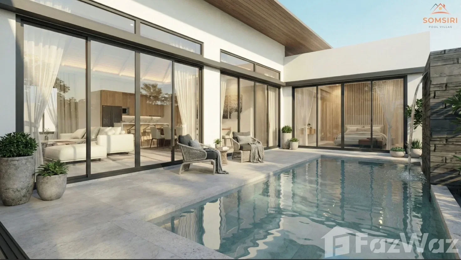 picture 3 Bedroom Villa for sale at Somsiri Pool Villa 5997768 - 2/5
