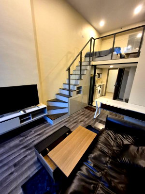 Condos for rent : High Floor Near MRT 🏙️ (For Rent) Knightsbridge Space Rama 9 💵 22,000 THB (Duplex ,35 Sqm) - KSR9014