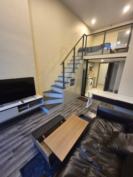High Floor Near MRT 🏙️ (For Rent) Knightsbridge Space Rama 9 💵 25,000 THB (Duplex ,35 Sqm)