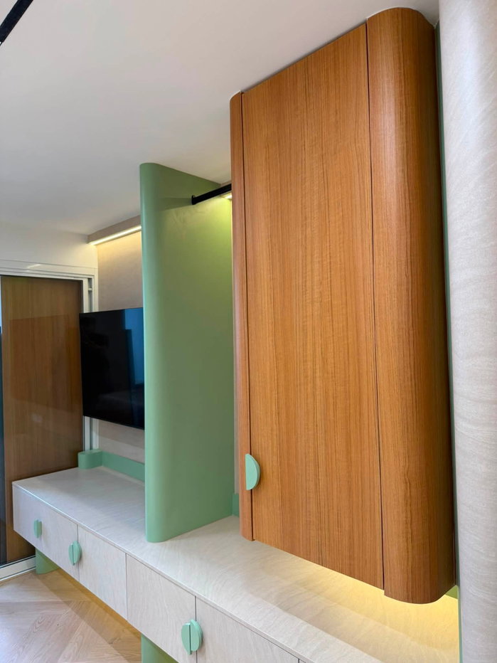 รูป ขาย103 Condominium 3คอนโดรีโนเวทใหม่ ดีไซน์สุดพรีเมียม โทนเขียวมัทฉะสลับงานไม้ละมุนตา ทำเลทองใจกลางนิมมาน ใกล้มหาวิทยาลัยเชียงใหม่ CH-9 - รูปที่ 6/10