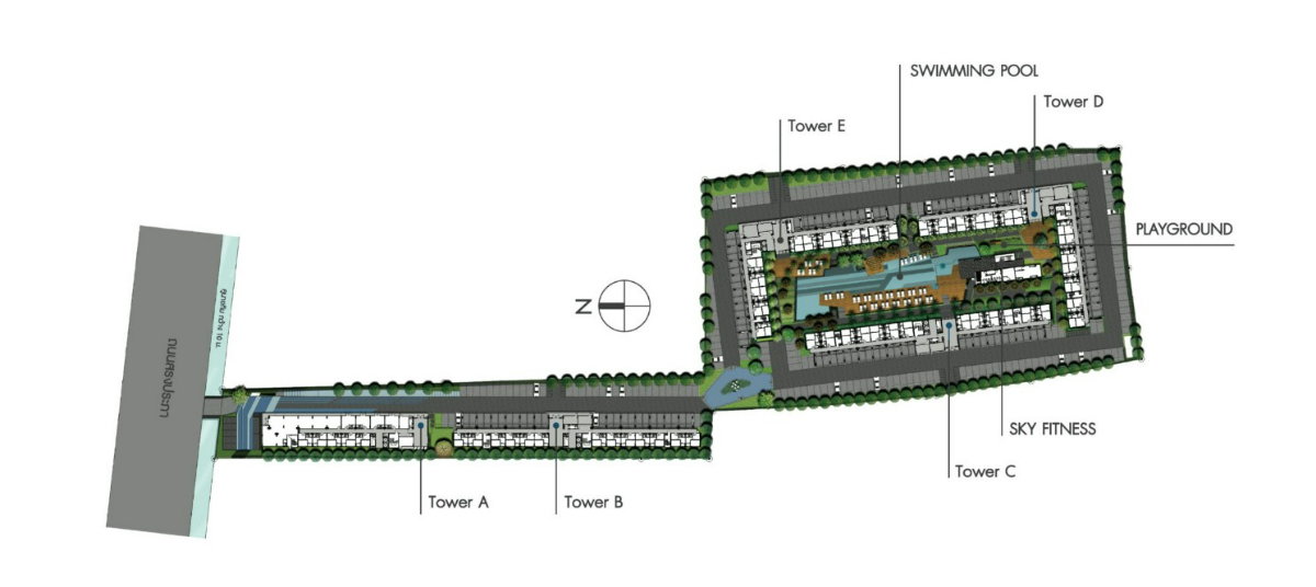picture For Sell Condo HAPPY CONDO DONMUANG THE TERMINAL Building A, Floor 2, Room size 24 sqm - 11/12