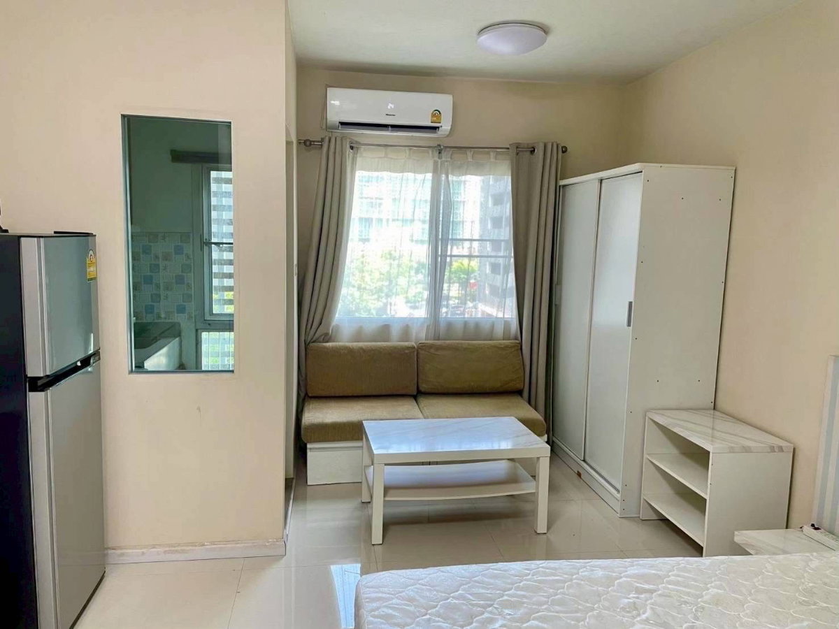 picture Condo for rent, Aspace Asoke-Ratchada, 31sq m, near MRT Rama 9 subway station. - 8/9
